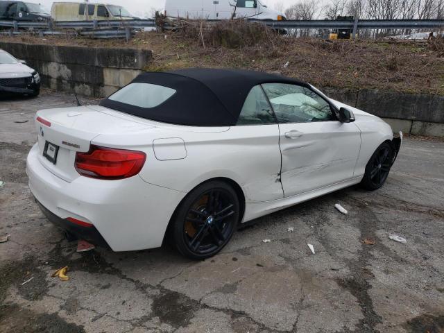 WBA2N3C59KVE46303 - 2019 BMW M240XI WHITE photo 3