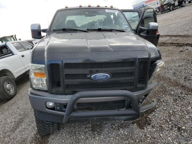 1FTSW21R88EB02242 - 2008 FORD F250 SUPER DUTY BLACK photo 5