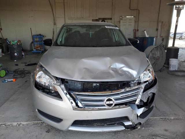 3N1AB7AP7FY319531 - 2015 NISSAN SENTRA S SILVER photo 5