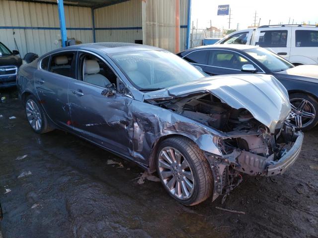 SAJWA06B69HR01888 - 2009 JAGUAR XF PREMIUM LUXURY GRAY photo 4