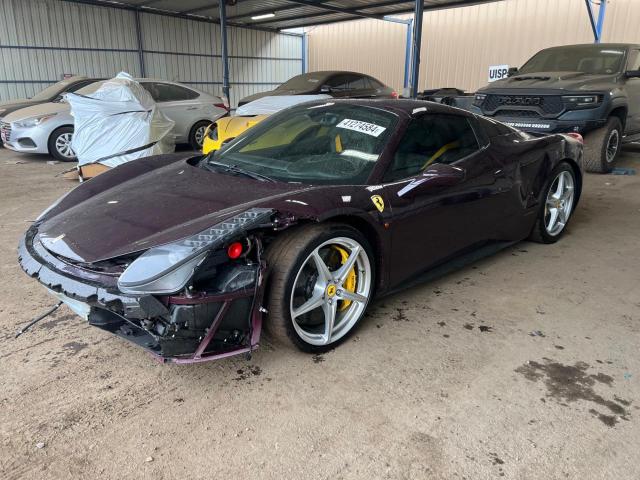 2014 FERRARI 458 SPIDER, 