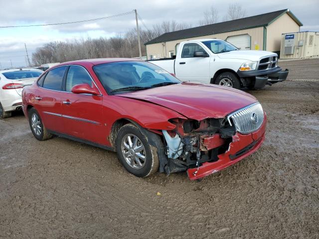 2G4WC582581137161 - 2008 BUICK LACROSSE CX BURGUNDY photo 4