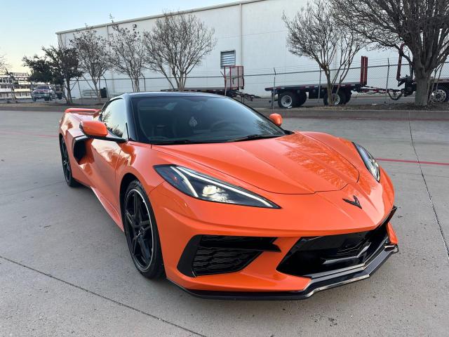 1G1YA3D46N5111377 - 2022 CHEVROLET CORVETTE STINGRAY 1LT ORANGE photo 1