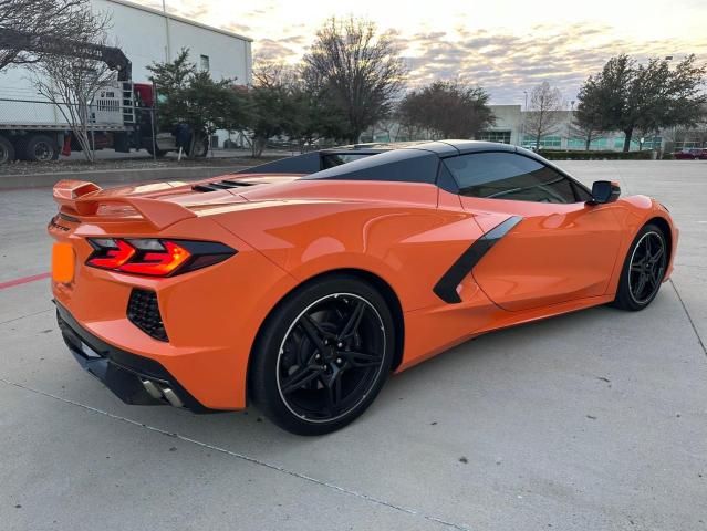 1G1YA3D46N5111377 - 2022 CHEVROLET CORVETTE STINGRAY 1LT ORANGE photo 4