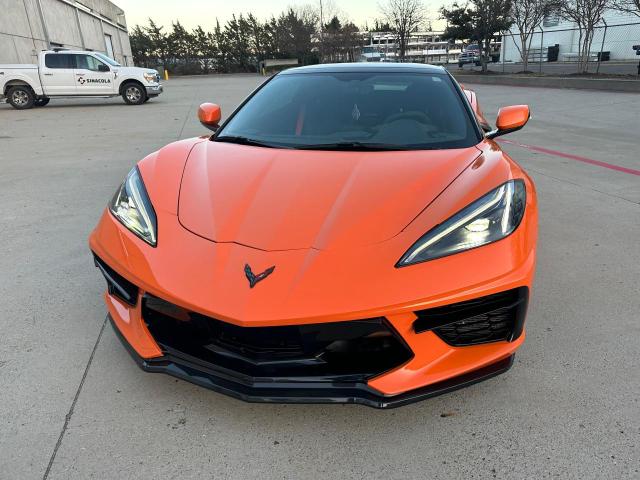 1G1YA3D46N5111377 - 2022 CHEVROLET CORVETTE STINGRAY 1LT ORANGE photo 6