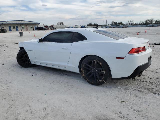 2G1FF1E33F9283468 - 2015 CHEVROLET CAMARO LT WHITE photo 2