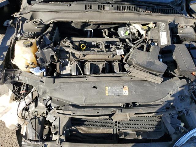 3FA6P0H71GR389559 - 2016 FORD FUSION SE GRAY photo 11