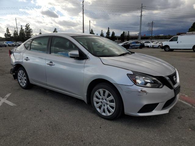 3N1AB7AP6KY385479 - 2019 NISSAN SENTRA S SILVER photo 4