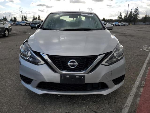 3N1AB7AP6KY385479 - 2019 NISSAN SENTRA S SILVER photo 5