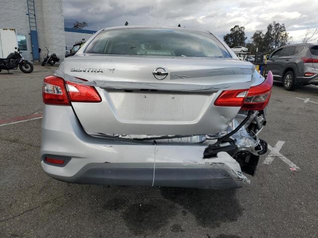 3N1AB7AP6KY385479 - 2019 NISSAN SENTRA S SILVER photo 6