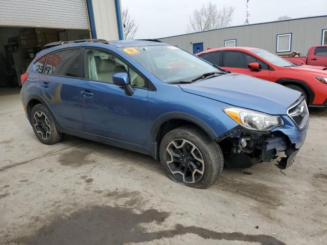 JF2GPABC3HG265300 - 2017 SUBARU CROSSTREK PREMIUM BLUE photo 4