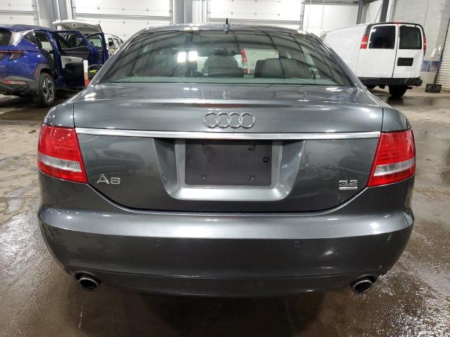 WAUEH74F48N096684 - 2008 AUDI A6 S-LINE 3.2 QUATTRO GRAY photo 6