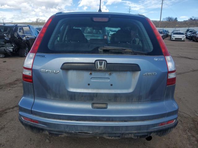 5J6RE4H37AL076940 - 2010 HONDA CR-V LX BLUE photo 6