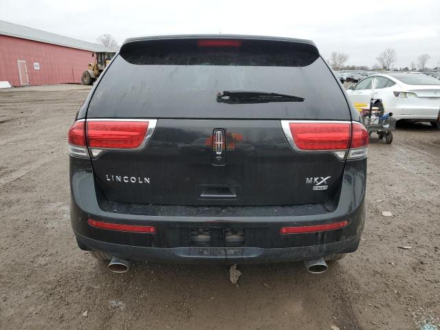 2LMDJ8JK7DBL00118 - 2013 LINCOLN MKX BLACK photo 6