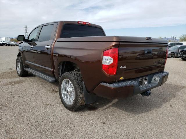 5TFAW5F12EX387147 - 2014 TOYOTA TUNDRA CREWMAX PLATINUM BROWN photo 2