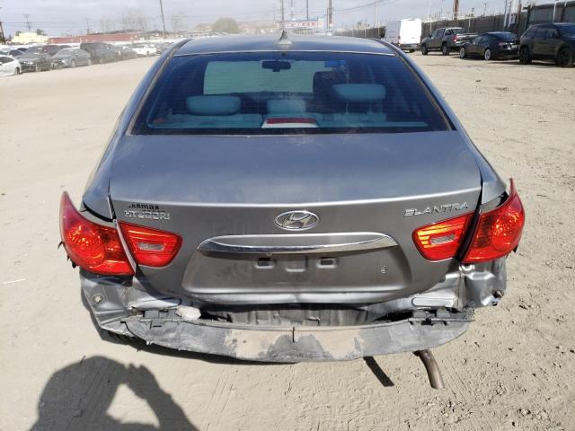 KMHDU4AD1AU099562 - 2010 HYUNDAI ELANTRA BL GRAY photo 6