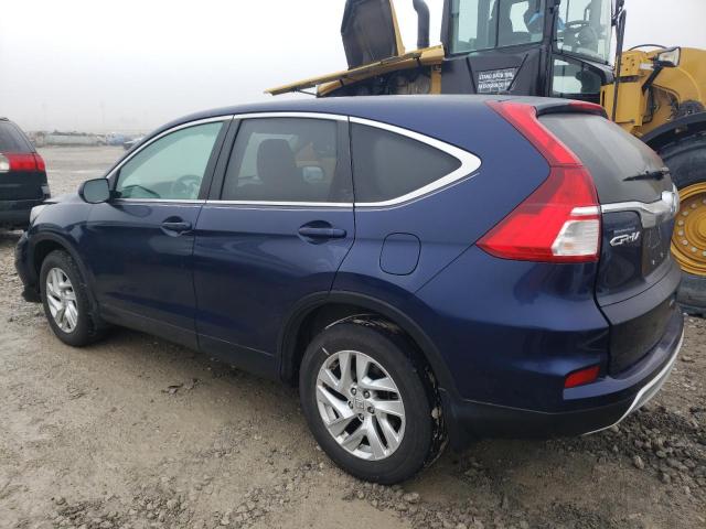 5J6RM4H56FL080800 - 2015 HONDA CR-V EX BLUE photo 2