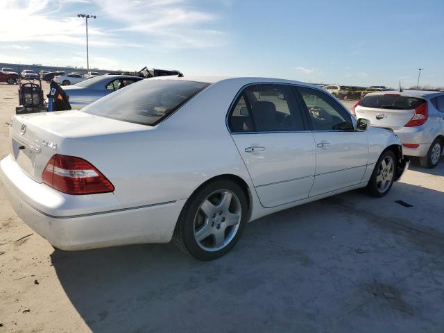 JTHBN36F965031068 - 2006 LEXUS LS 430 WHITE photo 3