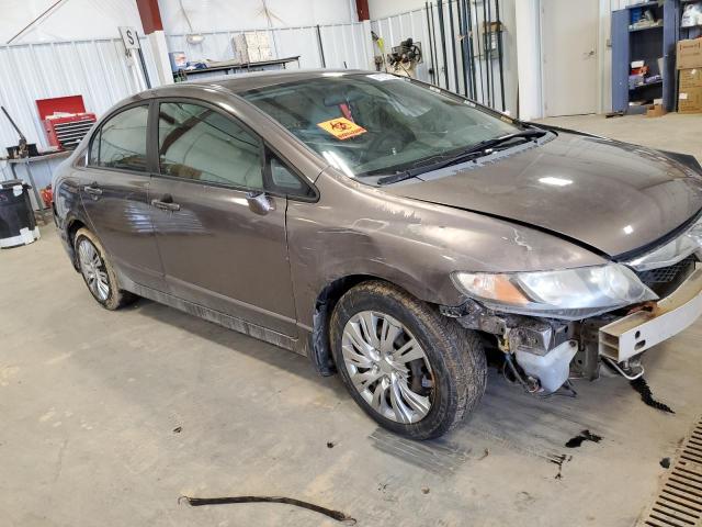 19XFA16549E026234 - 2009 HONDA CIVIC LX GRAY photo 4