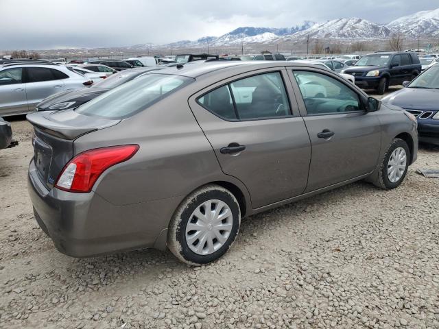 3N1CN7AP6GL821204 - 2016 NISSAN VERSA S GRAY photo 3