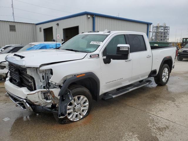 1GT49REY0NF244780 - 2022 GMC SIERRA K2500 DENALI WHITE photo 1