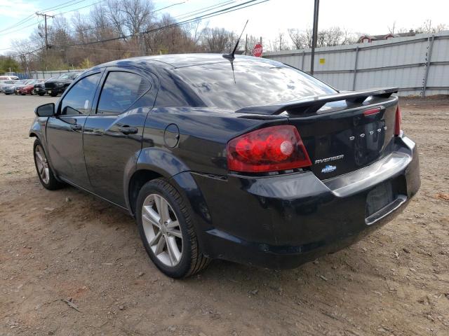 1B3BD1FGXBN524562 - 2011 DODGE AVENGER MAINSTREET BLACK photo 2