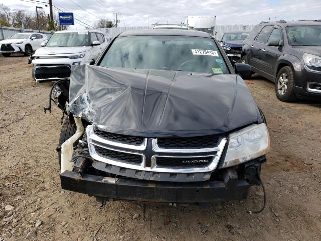 1B3BD1FGXBN524562 - 2011 DODGE AVENGER MAINSTREET BLACK photo 5