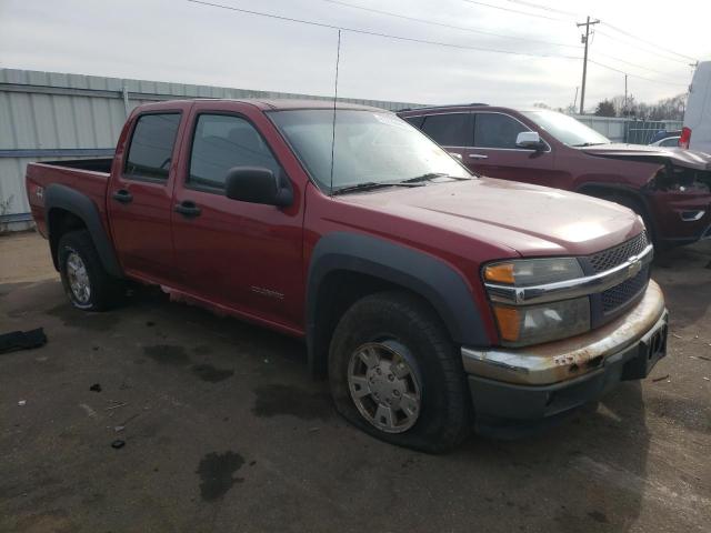 1GCDT136358140504 - 2005 CHEVROLET COLORADO RED photo 4