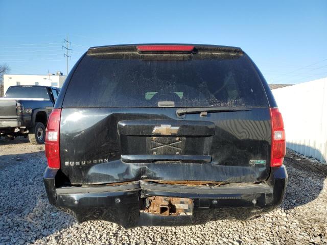 1GNFK26339R226051 - 2009 CHEVROLET SUBURBAN K1500 LT BLACK photo 6