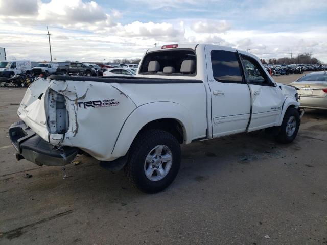 5TBDT44196S545308 - 2006 TOYOTA TUNDRA DOUBLE CAB SR5 WHITE photo 3