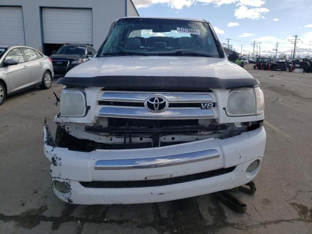 5TBDT44196S545308 - 2006 TOYOTA TUNDRA DOUBLE CAB SR5 WHITE photo 5