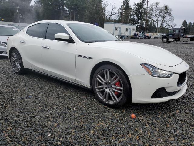 ZAM57RTS4H1217054 - 2017 MASERATI GHIBLI S WHITE photo 4