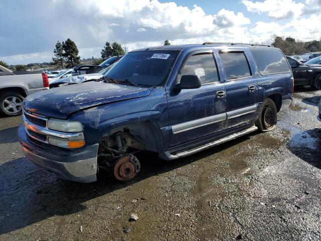 1GNEC16T63J186816 - 2003 CHEVROLET SUBURBAN C1500 BLUE photo 1