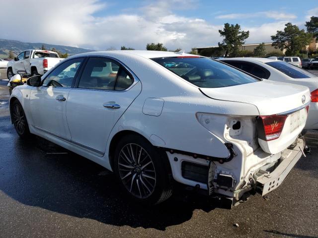 JTHBL5EF3D5116018 - 2013 LEXUS LS 460 WHITE photo 2