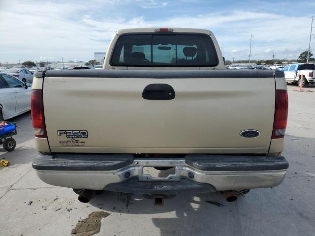 3FTSX31S11MA26126 - 2001 FORD F350 SRW SUPER DUTY BEIGE photo 6