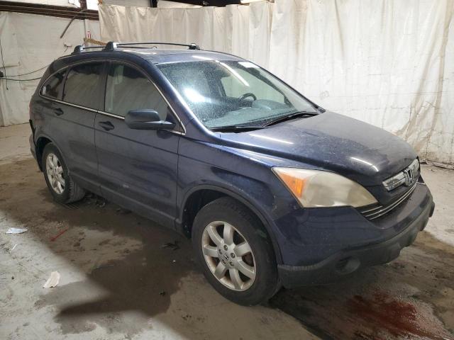 JHLRE48557C033121 - 2007 HONDA CR-V EX BLUE photo 4