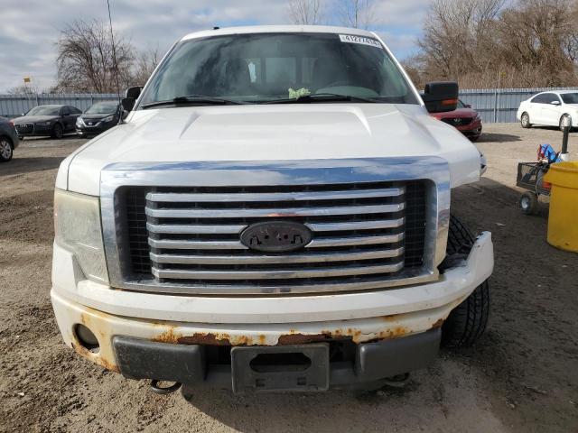 1FTFW1EV0AFA46249 - 2010 FORD F150 SUPERCREW WHITE photo 5