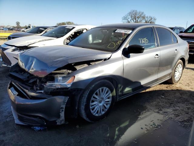 3VW2K7AJ0BM305191 - 2011 VOLKSWAGEN JETTA BASE GRAY photo 1