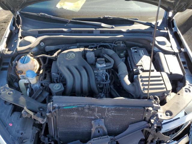 3VW2K7AJ0BM305191 - 2011 VOLKSWAGEN JETTA BASE GRAY photo 11