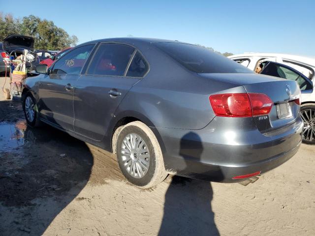 3VW2K7AJ0BM305191 - 2011 VOLKSWAGEN JETTA BASE GRAY photo 2