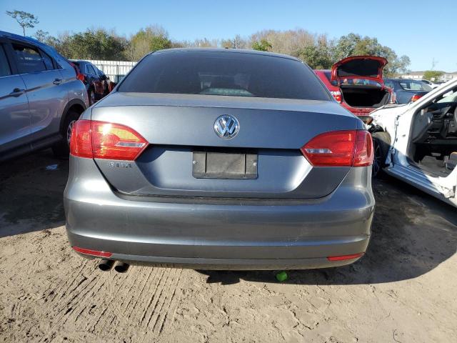 3VW2K7AJ0BM305191 - 2011 VOLKSWAGEN JETTA BASE GRAY photo 6