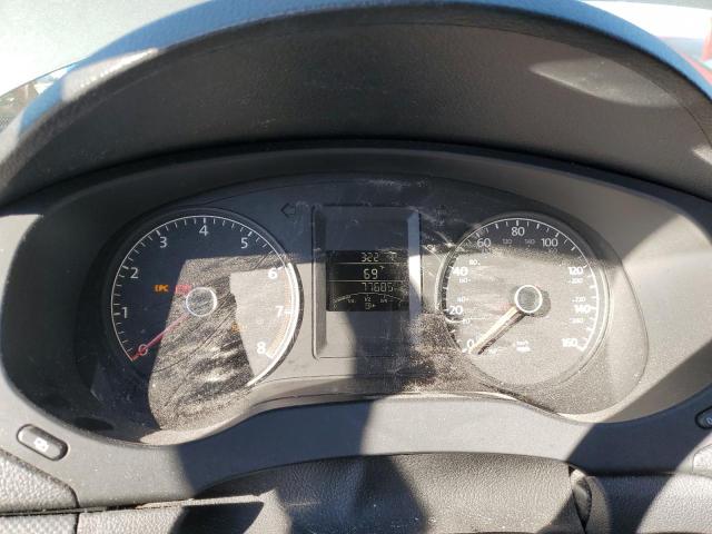 3VW2K7AJ0BM305191 - 2011 VOLKSWAGEN JETTA BASE GRAY photo 9