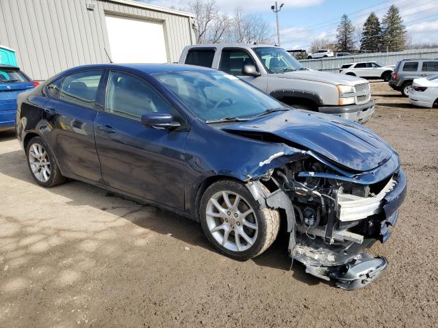 1C3CDFBBXGD613771 - 2016 DODGE DART SXT BLUE photo 4