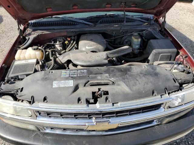 1GNFK16T02J246286 - 2002 CHEVROLET SUBURBAN K1500 RED photo 12