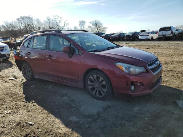 JF1GPAS69E8225470 - 2014 SUBARU IMPREZA SPORT LIMITED RED photo 4