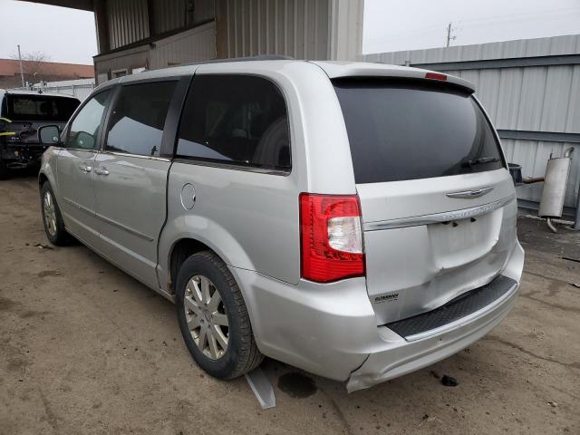 2C4RC1BG7CR339265 - 2012 CHRYSLER TOWN & COU TOURING SILVER photo 2