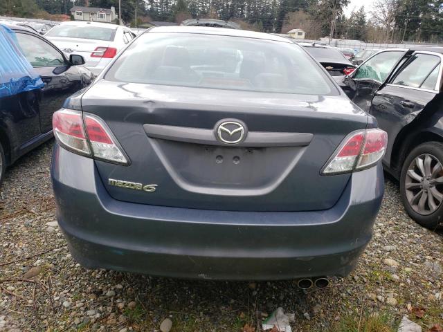 1YVHZ8BH1A5M03932 - 2010 MAZDA 6 I BLUE photo 6