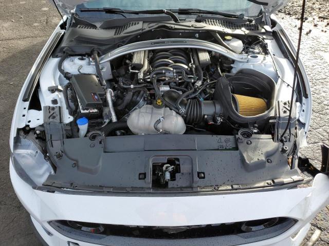 1FA6P8R07M5552293 - 2021 FORD MUSTANG MACH I WHITE photo 11