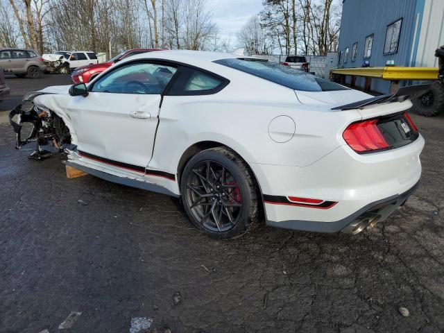 1FA6P8R07M5552293 - 2021 FORD MUSTANG MACH I WHITE photo 2