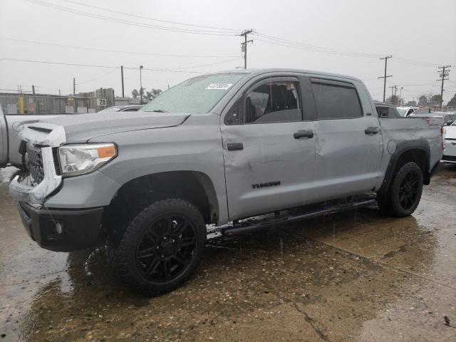 5TFEY5F15LX259123 - 2020 TOYOTA TUNDRA CREWMAX SR5 GRAY photo 1